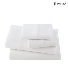 Sabana Espalma 200 Hilos King Size Lisa Blanca