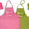 Delantal + Gorro de Cocina VH Fabrics Diseño Minicheff Lunares