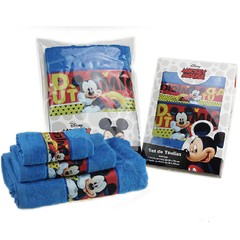Toalla y Toallita Disney Piñata Jacquard Diseño Mickey