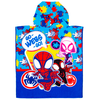 Poncho de Toalla Microfibra Disney Piñata Diseño Spidey