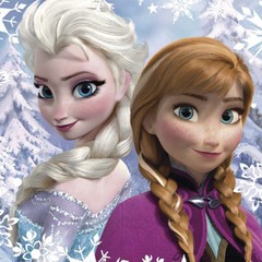 Toallita Individual Disney Piñata Diseño Frozen