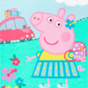 Toallon Playero Microfibra Disney Piñata Diseño Peppa Pig