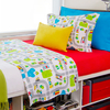 Sabana Arco Iris Junior 1 Plaza 100x100 Algodon Diseño Trucks