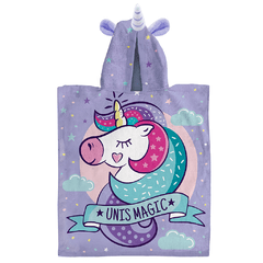 Poncho de Toalla Microfibra Disney Piñata Diseño Unis
