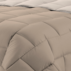 Acolchado 2 Plazas Kavanagh Diseño Brick Vison/Beige