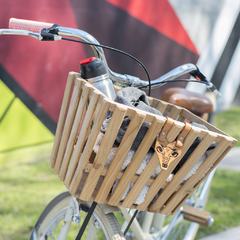 canasto cajon de madera para bici bicicleta vintage bici urbana accesorios pitucos hocico rosa