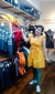 Vestido Presillas - Amarillo en internet