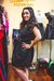 Vestido Presillas - Negro - comprar online