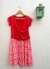 Vestido Frunce - en color rojo