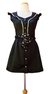 Imagen de Vestido Presillas - Línea raso negro