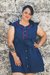 - Vestido Presillas - Azul Navy - tienda online
