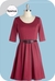 Vestido Irina - Vino