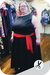 Vestido Jackie - Negro con lazo rojo