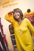 Vestido Ninfa - Acordonado en amarillo - Solo Donovan