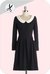 - Vestido Merlina - Negro