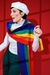 Boina Rainbow Blanca - Fabricada en Uruguay - comprar online