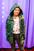 Chaqueta Impermeable con Capucha Desmontable - Verde - Solo Donovan