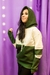 Buzo Capucha Cactus - Verde y Blanco - comprar online
