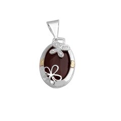 Colgante Plata y Oro Cod. 966