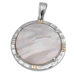 Colgante Plata y Oro Cod. 1141