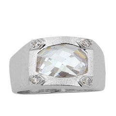 Anillo Plata 925 y Cubic Zirconia COD. 1951