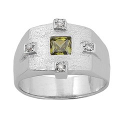 Anillo Plata 925 y Cubic Zirconia COD. 2013