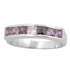 Anillo Plata 925 y Cubic Zirconia COD. 2986