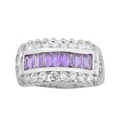 Anillo Plata 925 y Cubic Zirconia COD. 3571