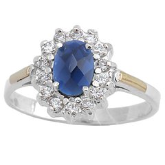Anillo Plata y Oro, Kate Cod. 3846