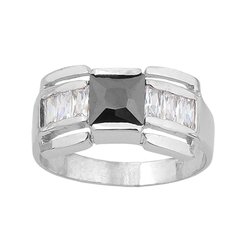 Anillo Plata 925 y Cubic Zirconia COD. 3912