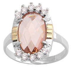 Anillo Plata y Oro, Kate Cod. 4015