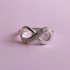 ANILLO INFINITO PLATA 925 COD 4389