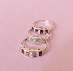 Anillo de Plata 925 con Zirconias COD. 2395 - comprar online
