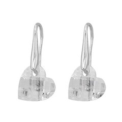 Aros plata 925 Corazón Cod. 0001