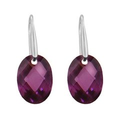Aros Plata 925 Ovalada Cod.0004 - DB CREACIONES ONLINE