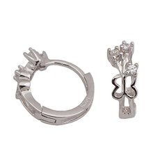AROS PLATA COLGANTE COD. E0506
