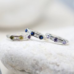 Anillo de Plata 925 con Zirconias COD.2709