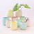 Macetas Marte chica y grande Verde Pastel - tienda online