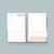 Agenda A5 100% productividad Flores doradas - comprar online