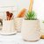 Macetas Marte chica y grande Natural - comprar online