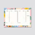 Set x 24 Planners Imantados - comprar online