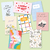 Set de 24 tarjetas de saludo con sobre