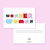 Set x 24 Tarjetas con frases c/Sobre - tienda online