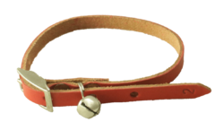 COLLAR SUELA PARA GATO CON CASCABEL - comprar online