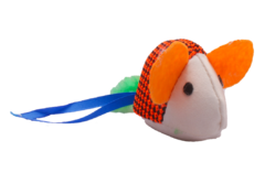 RATITA CON PUNTOS Y PLUMAS