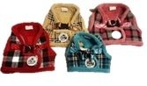 ARNES TIPO CHALECO ESCOCES CON PLUSH - comprar online