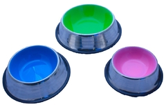COMEDERO ACERO COLOR INTERNO - comprar online
