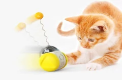 JUGUETE SQUEAKY BALANCE CON RESORTE Y PELOTA