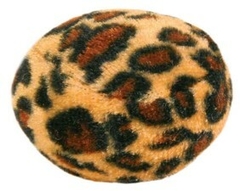 PELOTITA ANIMAL PRINT GRANDE CON PLUMAS X 2 UNID PE1083