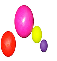 PELOTA MACIZA PLASTICA
